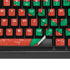 Morocco Flag Distressed K95 RGB PLATINUM Mechanical Gaming Keyboard Skin